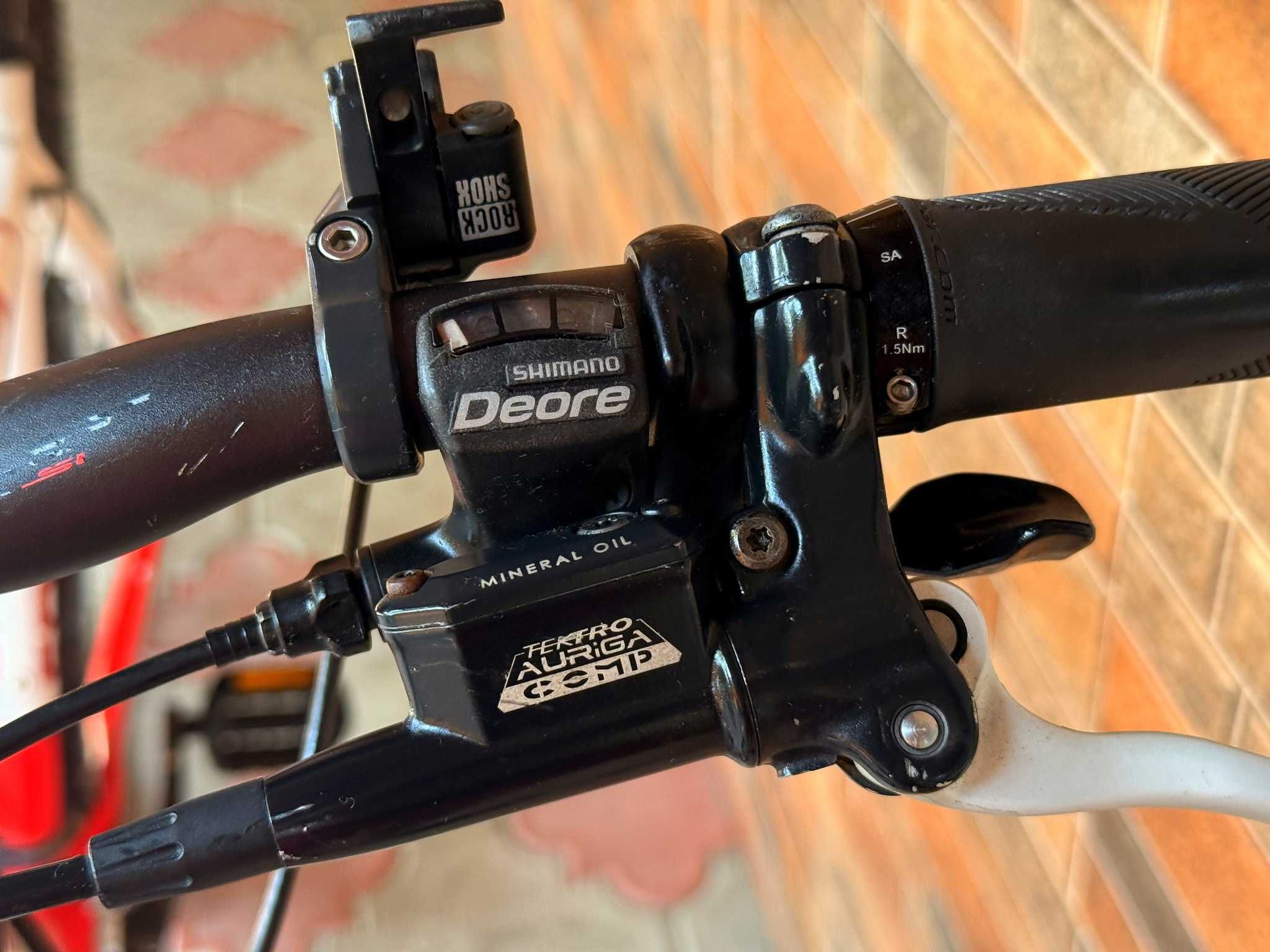 Велосипед FOCUS 26"L" Shimano DEORE SLX, Rock Shox SID Воздух 12 Кг