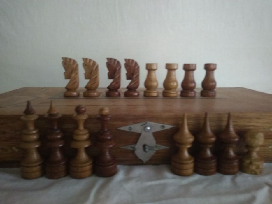 Шахматы ручной работы.