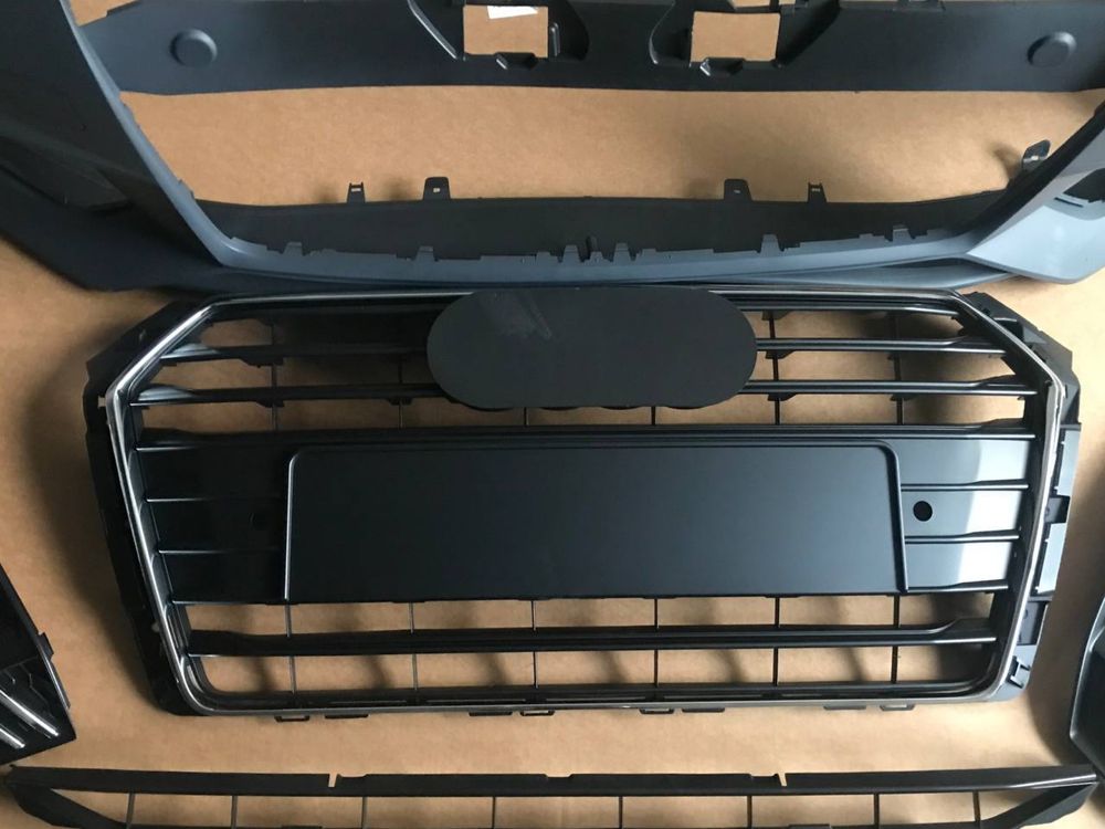 Бампер передний передній Audi A4 B9 2016 2017 2018 2019  sline s-line