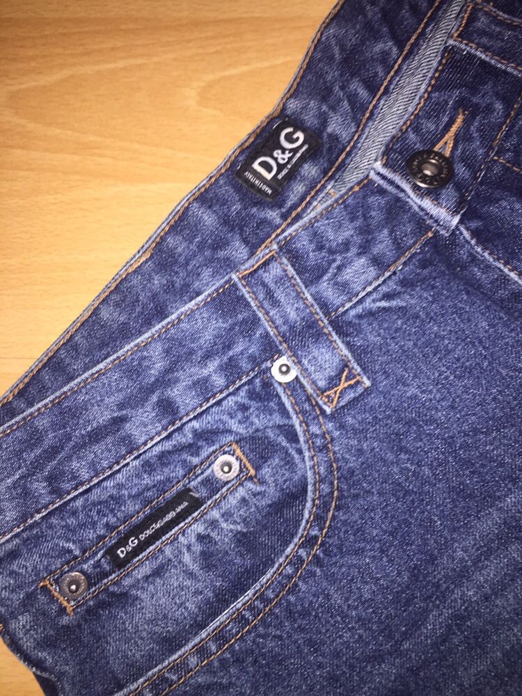 Jeans spodnie jeansowe dolce & gabbana D&G