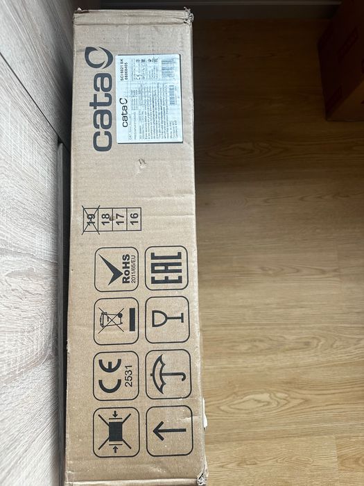 Cata Placa de gás SCI 6021 BK 3 queimadores ignição eletrónica,