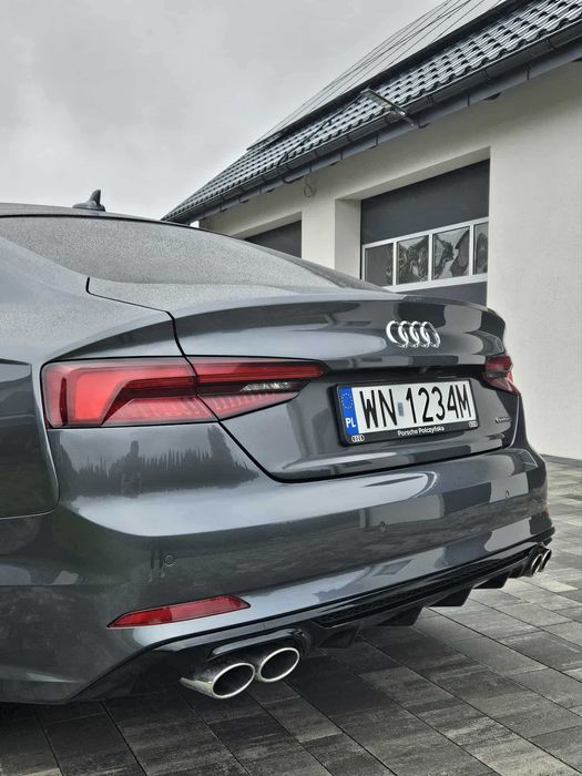 Audi A5, 2019, 2.0TFSI MildHybrid, Quattro, SLINE, SALON PL, FV 23%