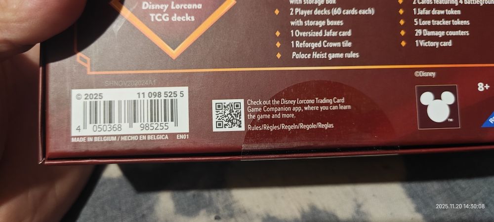 Disney lorcana display box booster