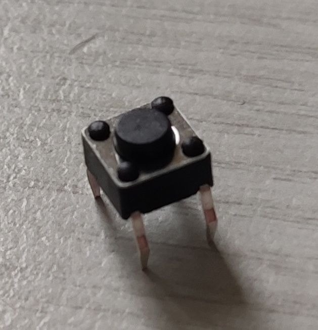 MicroSwitch / Mikroprzełącznik monostabilny  6x6 h=4,3mm