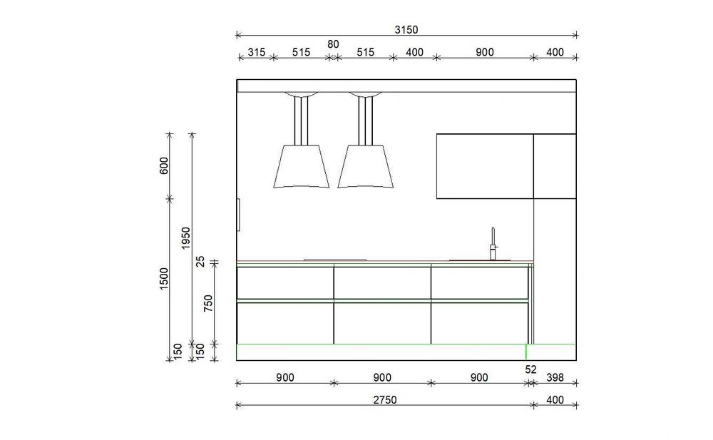 Kuchnie niemieckie Nolte – wyprzedaż ekspozycji – model NOVA LACK