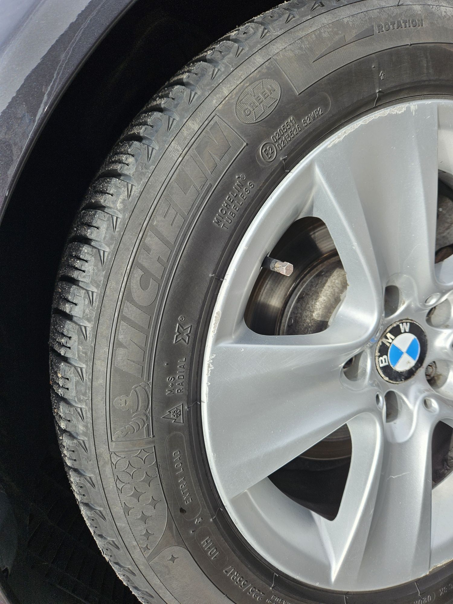 колеса в зборі з резиною Michelin BMW 5 F10 225/55 r17
R17,