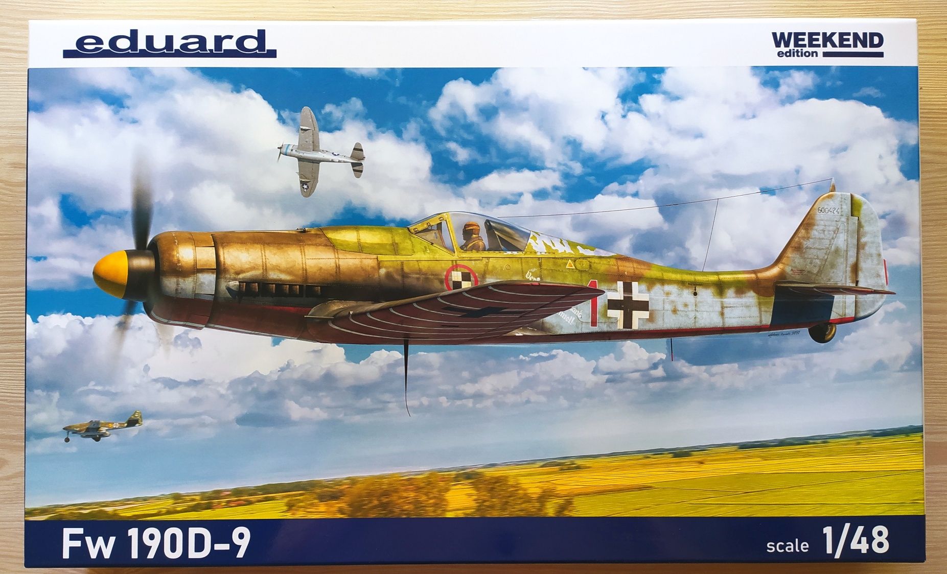 Модель самолета FW 190D-9 в масштабе 1/48, Eduard