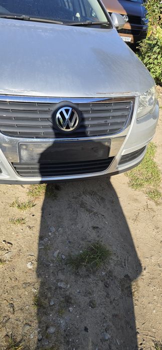 Maska zderzak grill lampy pas przedni chłodnicy VW Passat b6