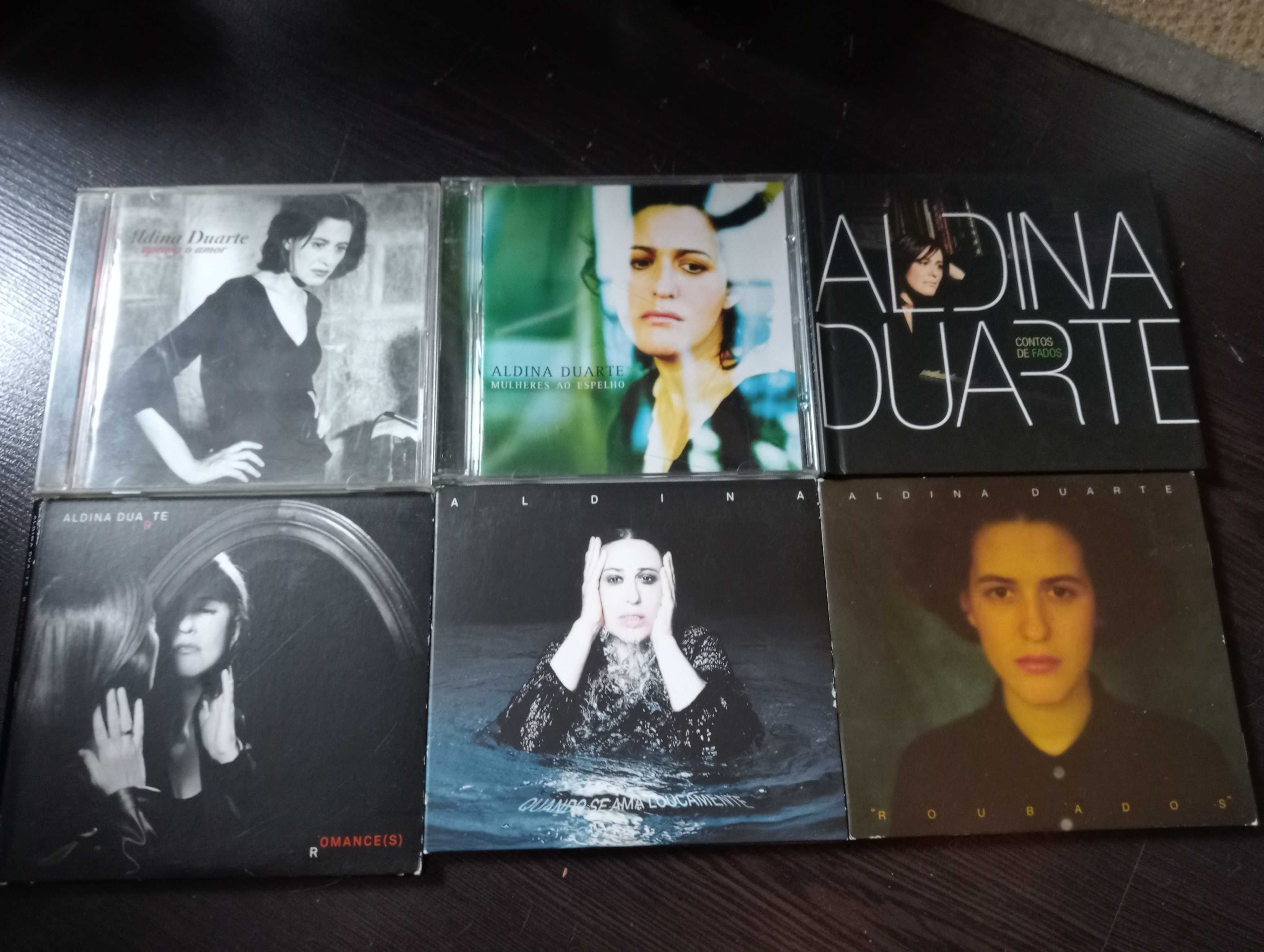 Conjuntos CDs fado Amália, Aldina, Ana Moura, Camané e Carlos do Carmo
