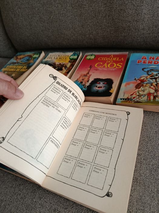 Aventuras Fantásticas - Lote 7 livros