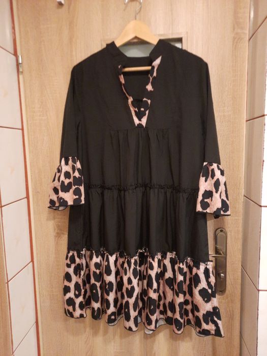 Sukienka panterka