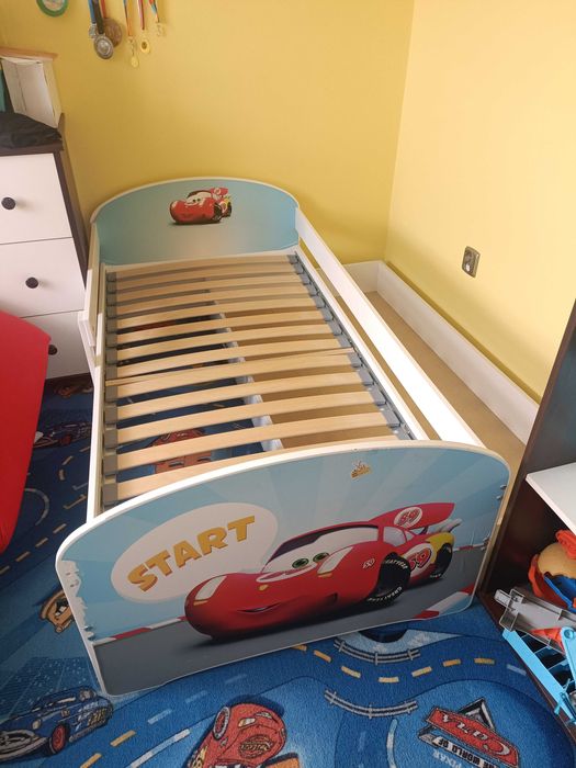 Łóżko dziecięce zygzak McQueen