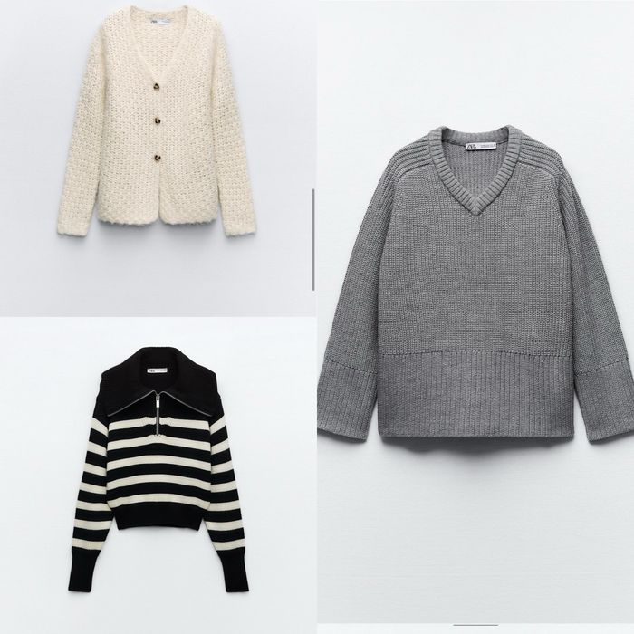 Трикотажний светр Zara S та М