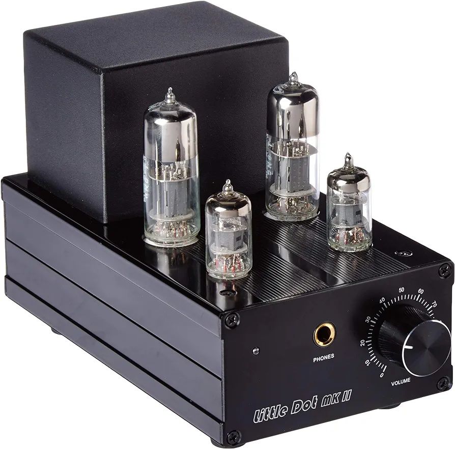 O Little Dot MKII é um pequeno amplificador e pré-amplificador valvula