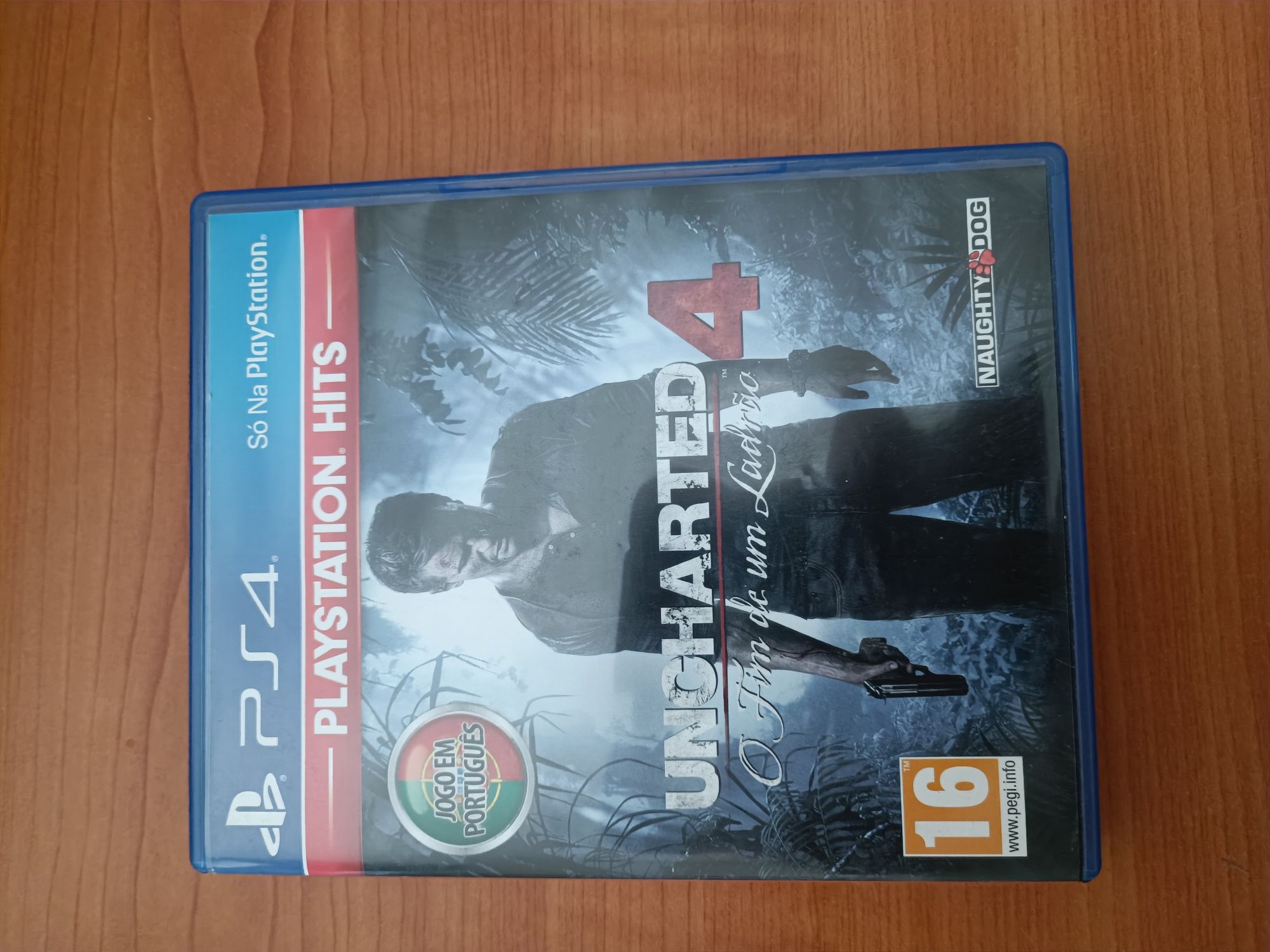 Jogo ps4-uncharted 4 : o fim de um ladrão