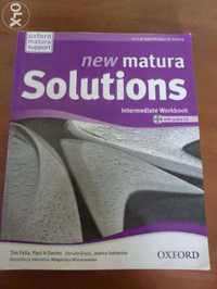 "New matura solutions" Intermediate Oxford ćwiczenia