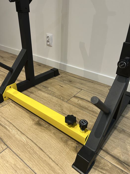 LIFERUN Stojak Na Hantle Squat Rack Regulowany Siłownia OHP Porządny