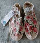 Buty damskie espadryle kwiaty kwiatowe łąka esmara 37 Lidl