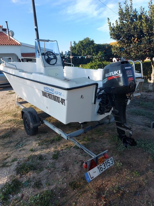 Vendo Barco Marimar Vega 5.40, com motor Suzuki 50 CV 4 tempos
