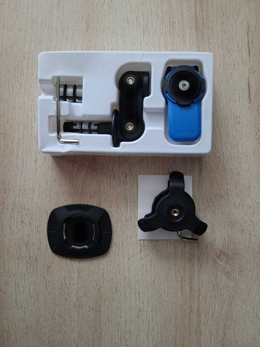 Uchwyt motocyklowy typu quadlock fork stem quad lock