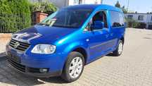 VW Caddy Life 2.0 Benzyna-CMG, KLIMA,NAVI,ALU