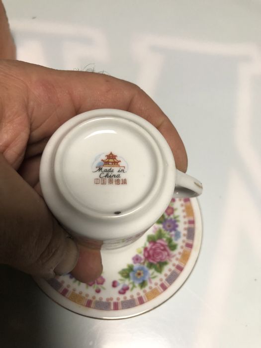 Stara chinska porcelana, filizanki do espreso