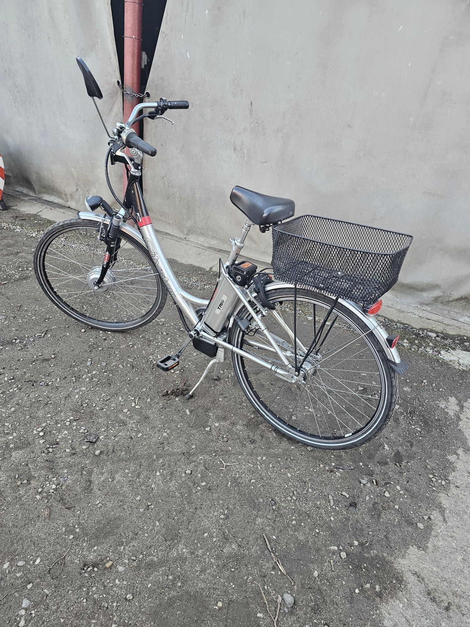 Rower elektryczny Citystar aluminium.