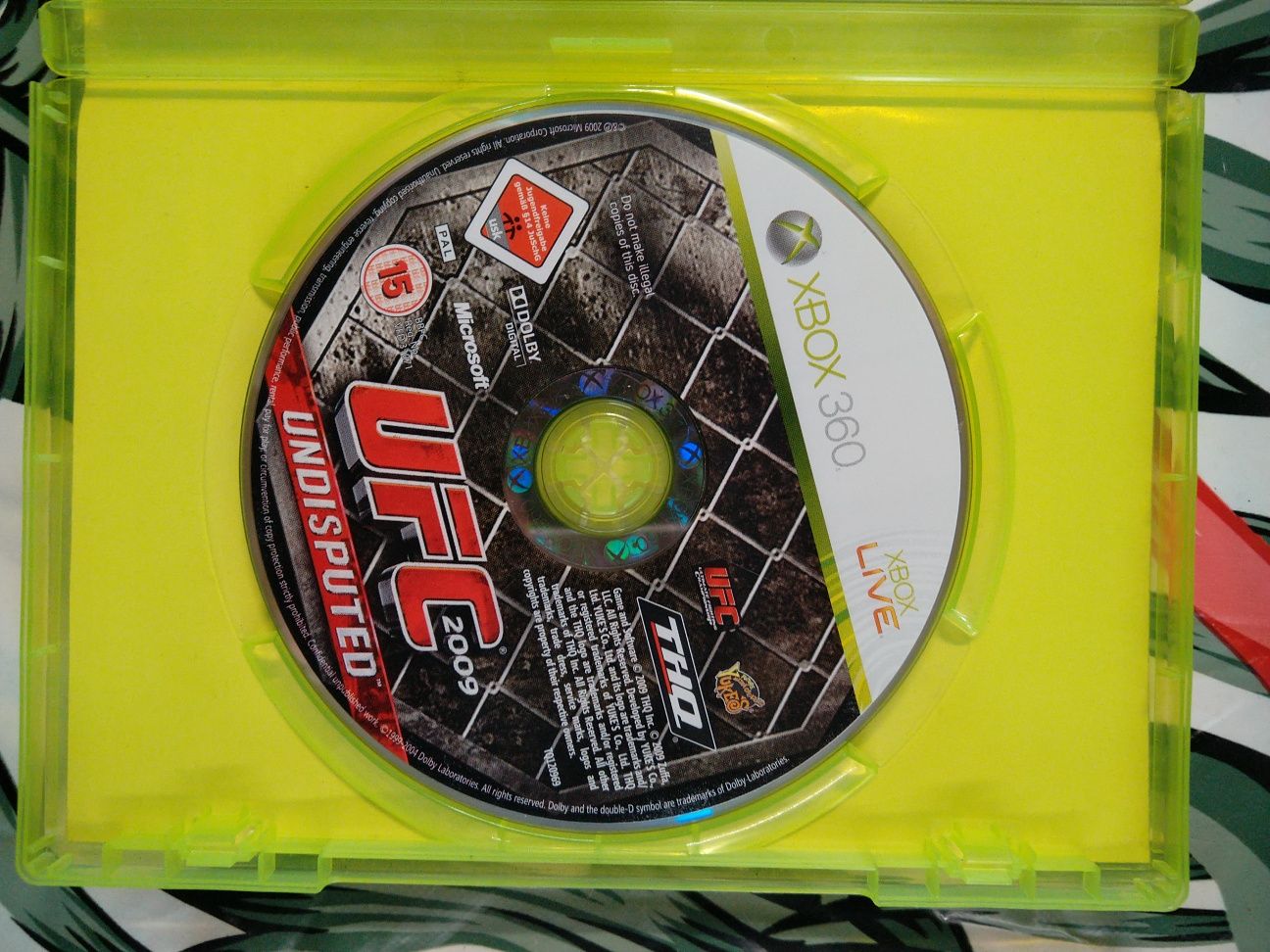 Gra UFC undispited Xbox
