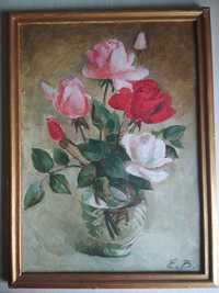 Прекрасные розы. Картина Василевской Е.В .