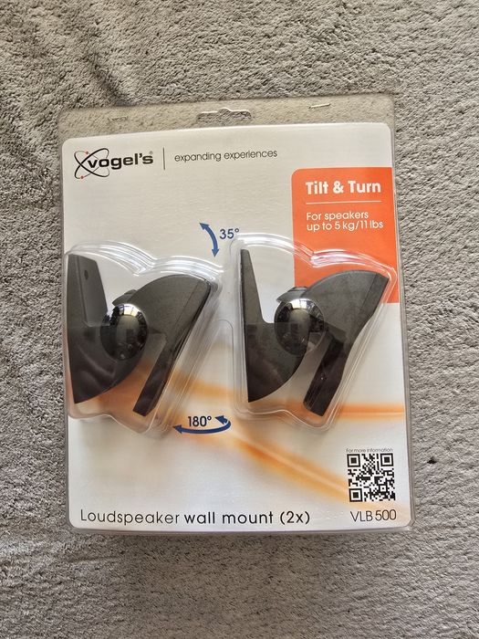 Uchwyty głośnikowe Vogles VLB500 czarne (NOWE)