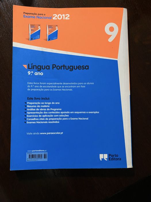 Livros preparação exames 9. Ano
