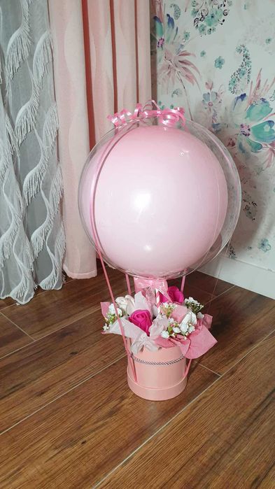 Flower box z balonem