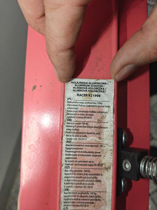 Hulajnoga Spookey Racer