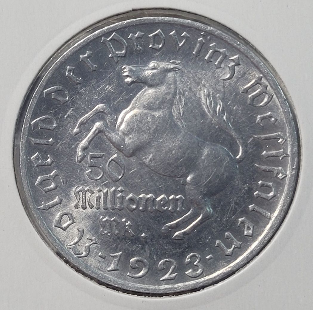 50 milionów Marek. 1923.