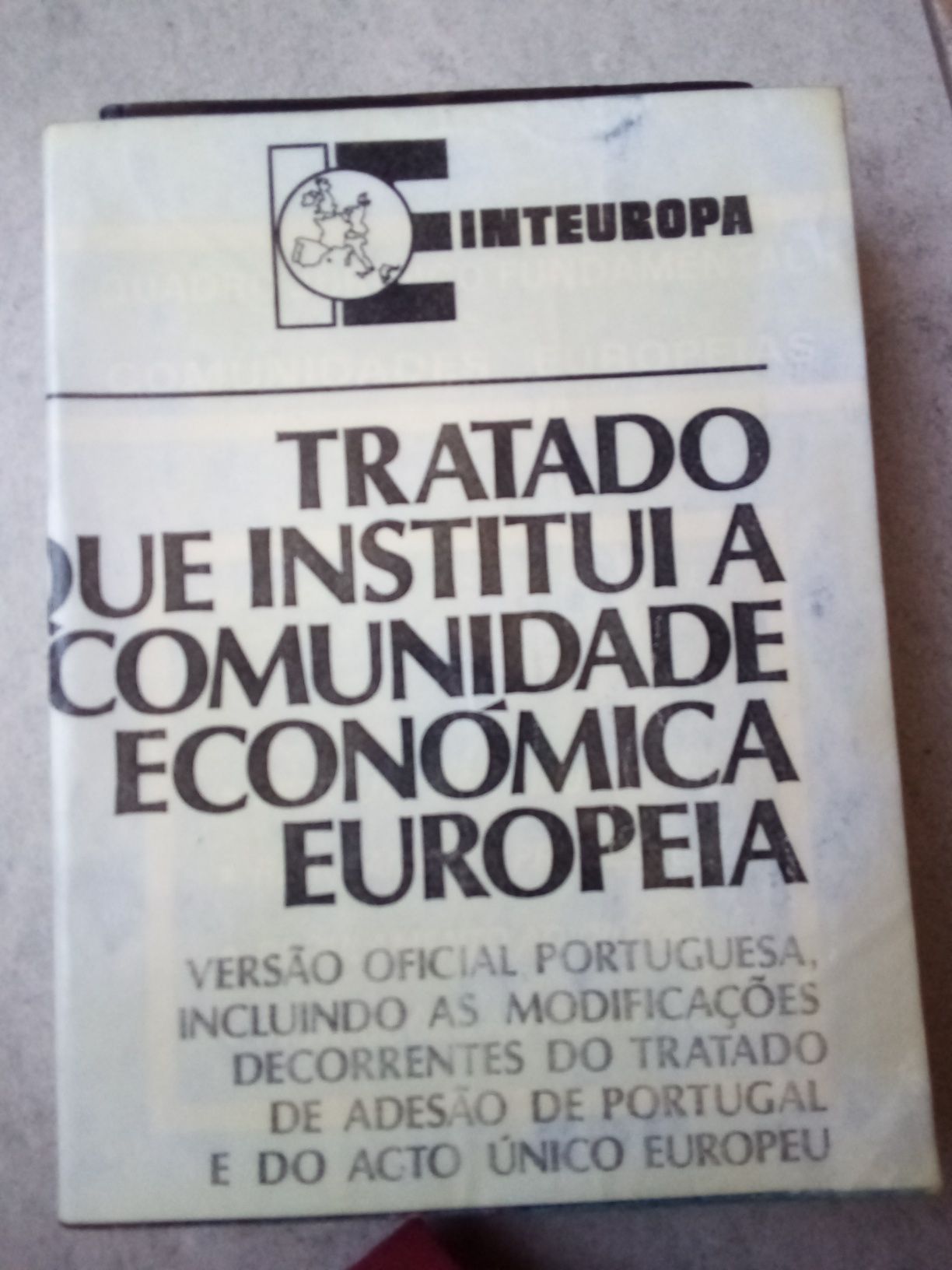 Livros sobre Política Europeia, Tratados, UE, CEE