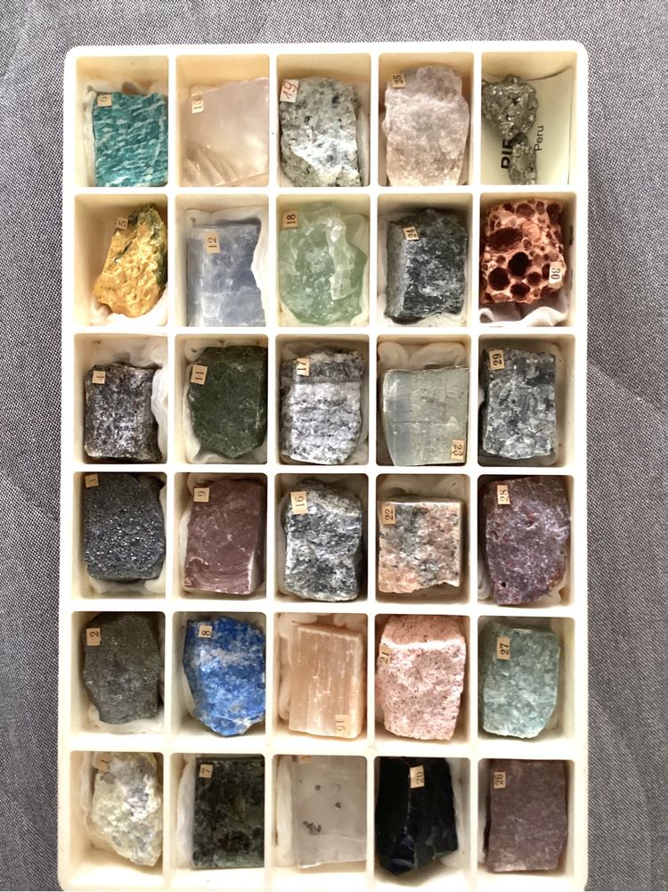 Kolekcja minerałów