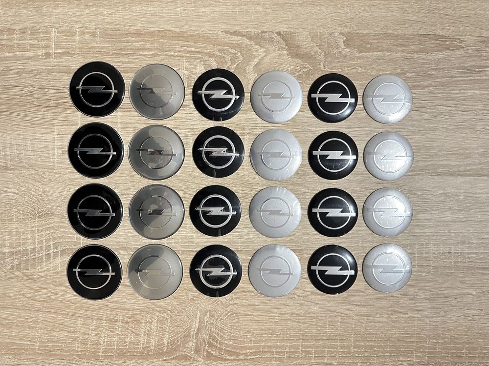 Conjunto 4 Centros Jantes Opel 56mm 60mm 64mm 65mm 68mm
