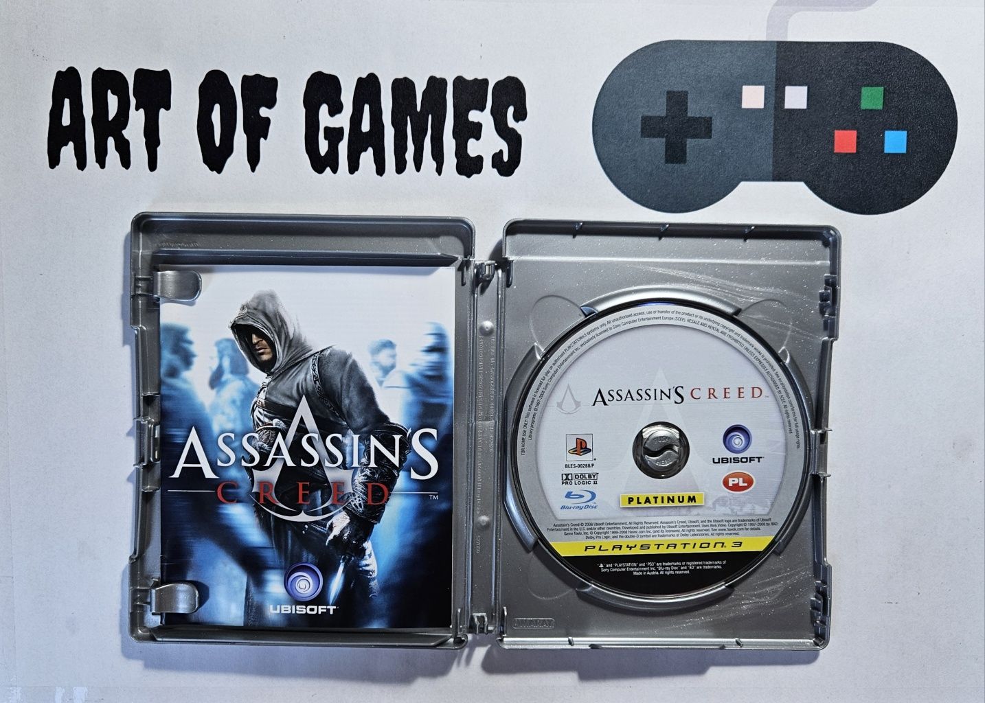 Assassin's Creed PL Dubbing Polska Wersja Ps3 Playstation 3 Pierwsza