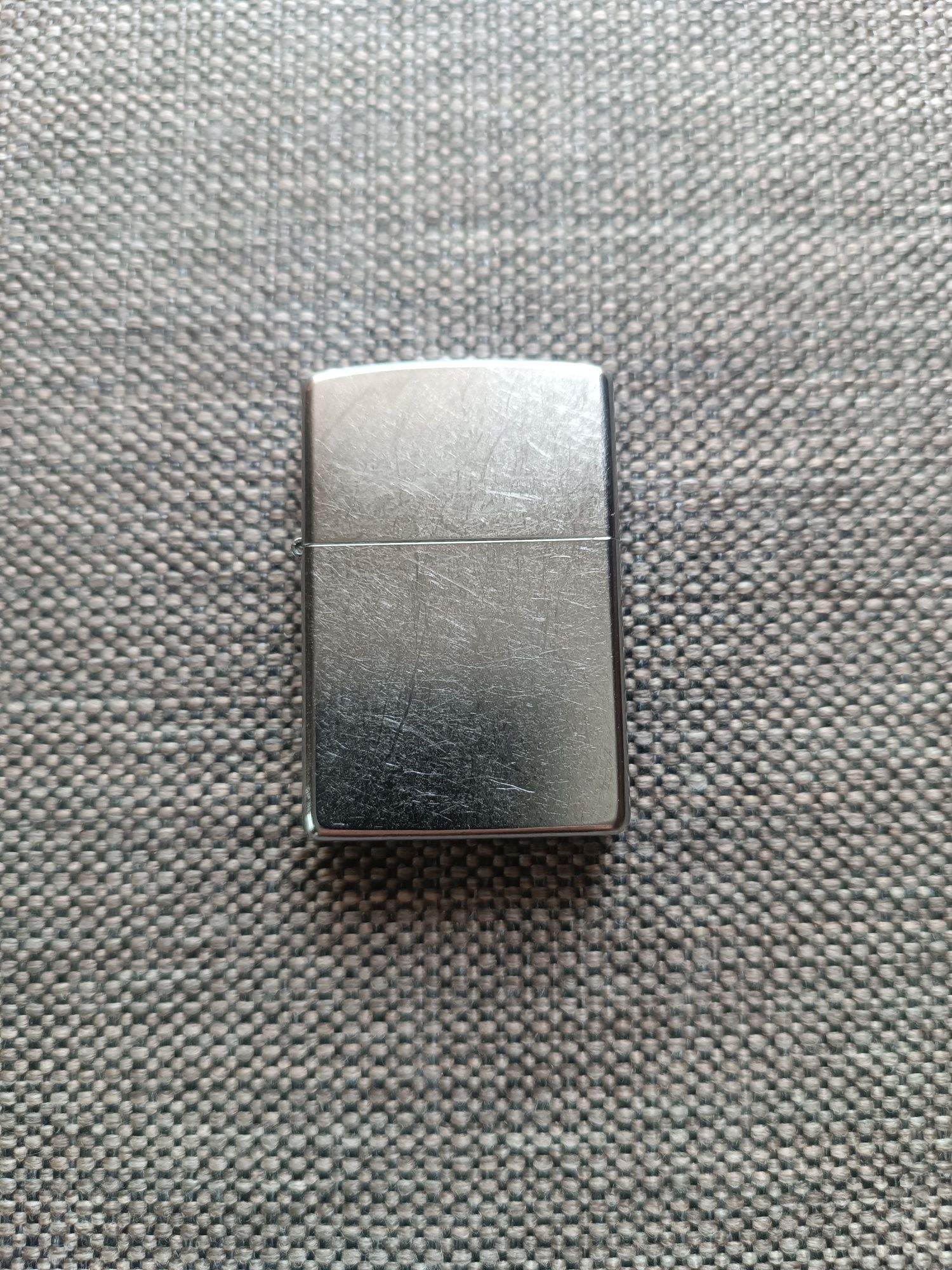 Zippo regular street chrome 207, втулка в інсерт, чохол, кремній