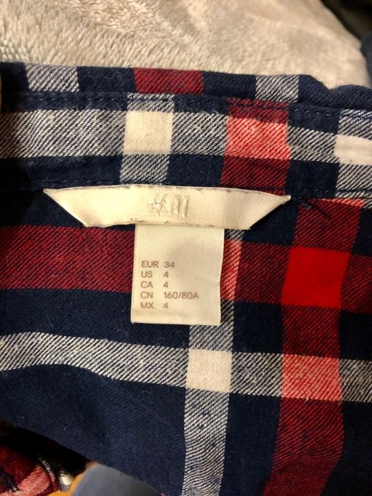 Granatowa koszula H&M