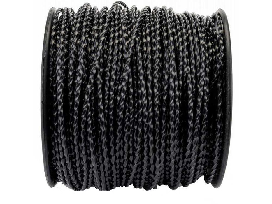 Żyłka do kosy spalinowej przekrój karbowany skręcony cicha 2,4mm 100m