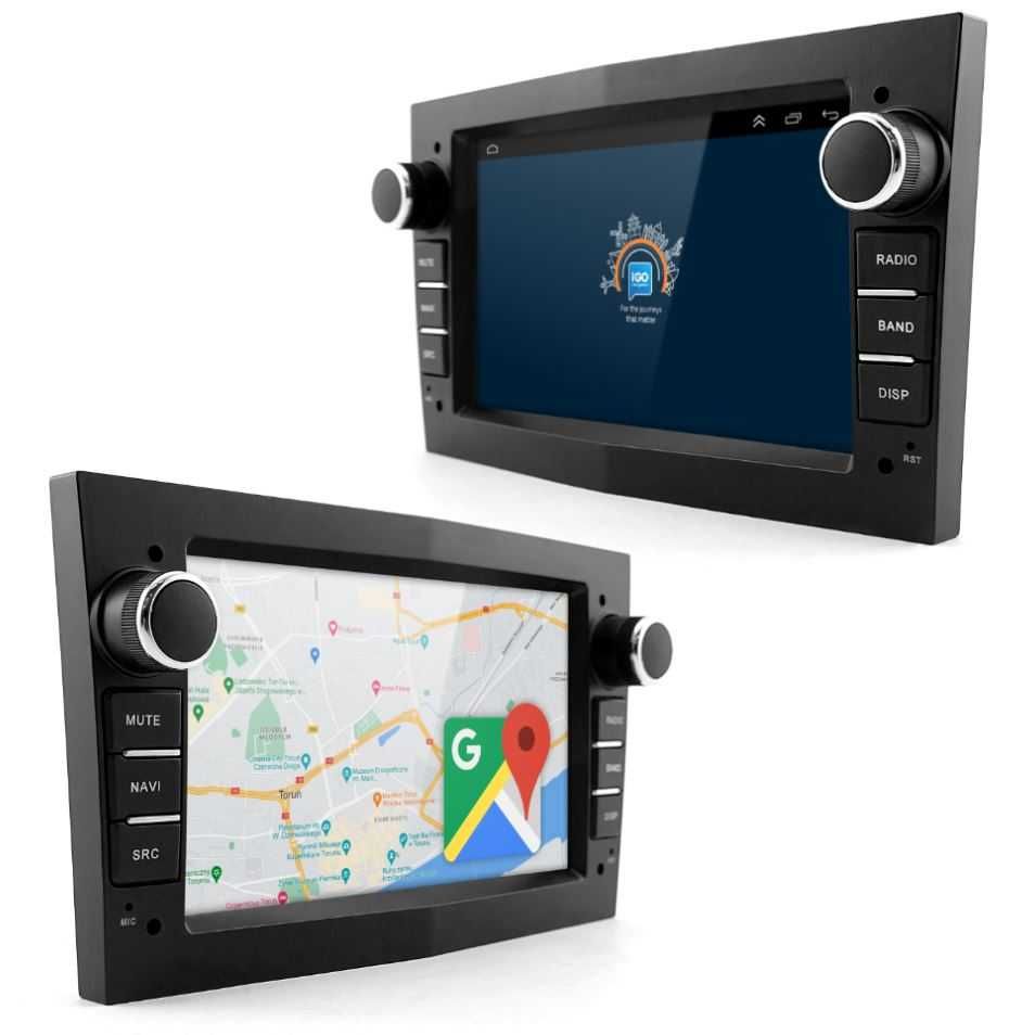 Radio samochodowe 2DIN OPEL Nawigacja GPS Vivaro Combo Astra Corsa BT