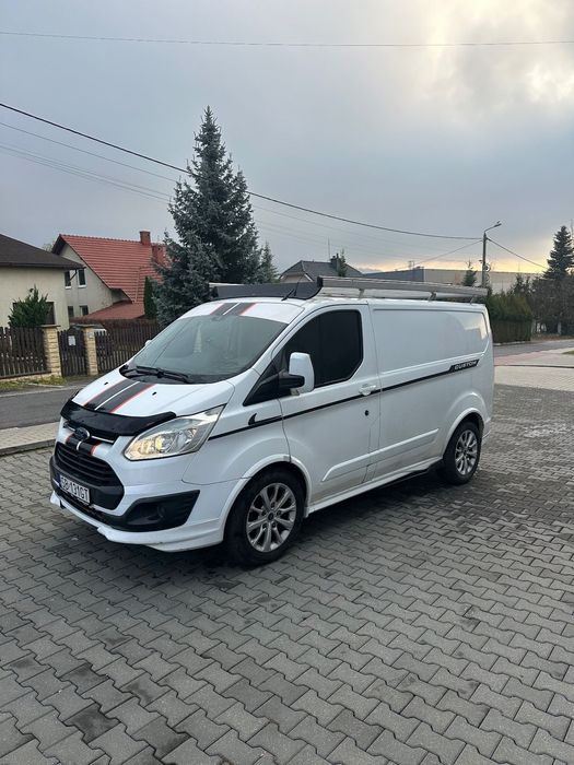 Ford Transit Custom  Ford Transit Custom Sport Hak 3 miejsca Zabudowa