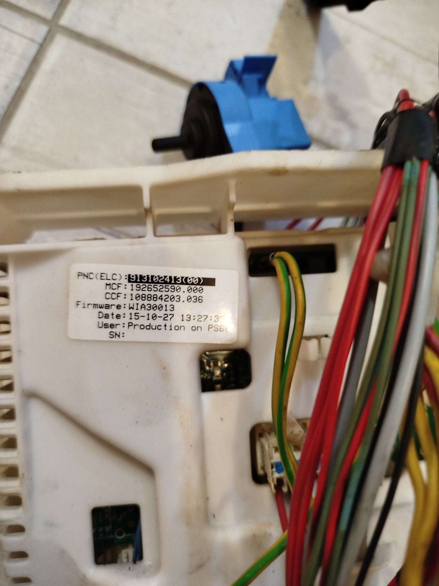 Elektrolux EWT1064ERW części