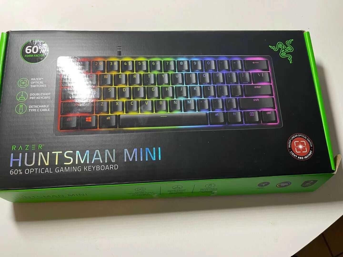 teclado razer huntsman mini analog novo a estrear