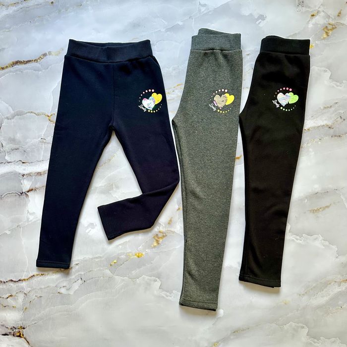 Теплі лосини на хутрі для дівчинки 134 140 146 152 158 164