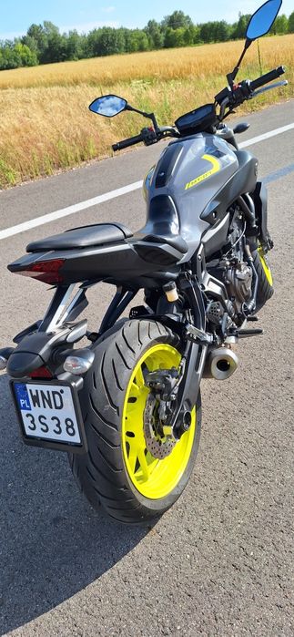 Sprzedam yamaha mt07 2016r ABS 75Km polecam