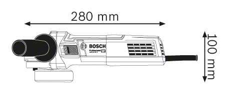 Bosch Szlifierka Kątowa 900W GWS 9-125 S