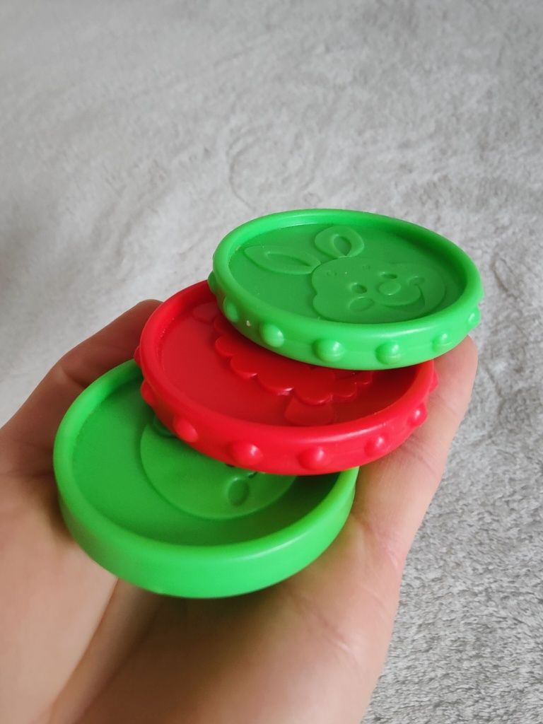 Monety pieniądze do świnki skarbonki Fisher Price