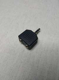 Rozdzielacz adapter słuchawki podwójne mini jack 3,5mm